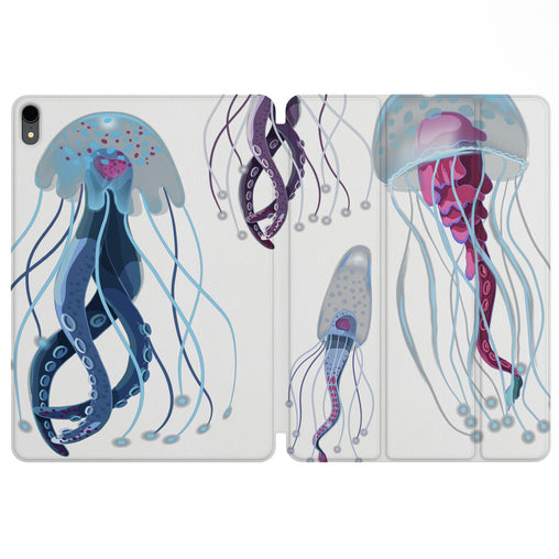 Lex Altern Magnetic iPad Case Amazing Jellyfishes for your Apple tablet.