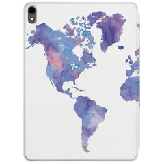 Lex Altern Magnetic iPad Case Continental Map