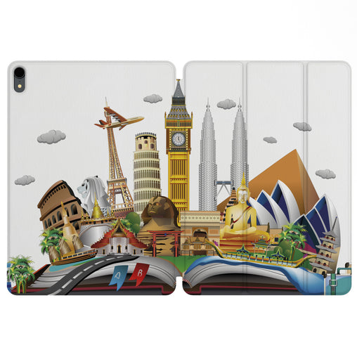 Lex Altern Magnetic iPad Case Wonders World for your Apple tablet.