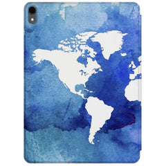 Lex Altern Magnetic iPad Case Earth Map
