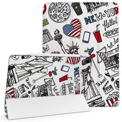 Lex Altern Magnetic iPad Case American Street Sketch