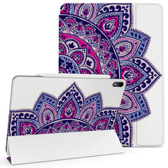 Lex Altern Magnetic iPad Case Bright Pink Mandala