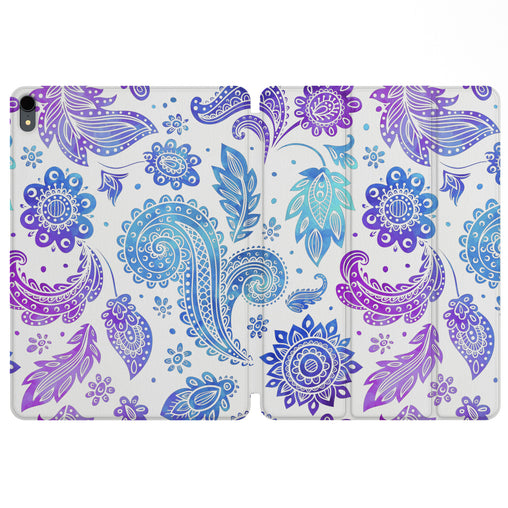 Lex Altern Magnetic iPad Case Colorful Oriental Pattern for your Apple tablet.