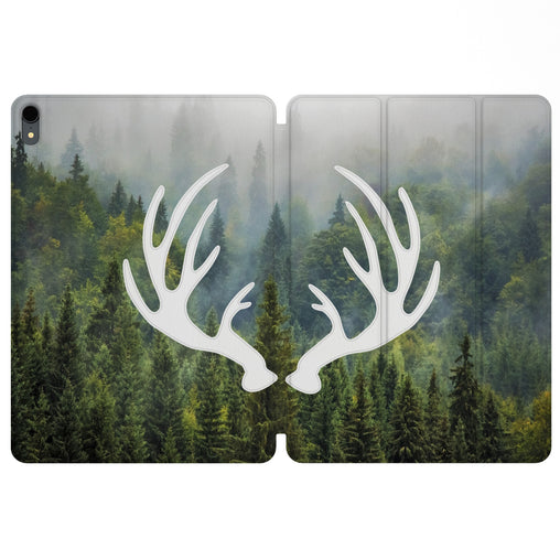 Lex Altern Magnetic iPad Case Beautiful Antlers for your Apple tablet.