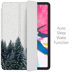 Lex Altern Magnetic iPad Case Winter Forest