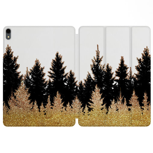Lex Altern Magnetic iPad Case Golden Forest for your Apple tablet.