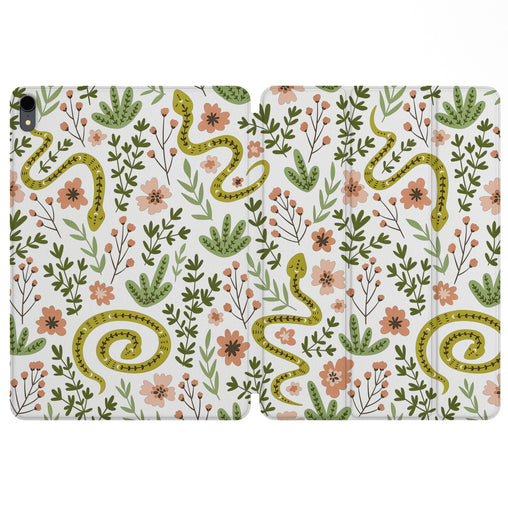 Lex Altern Magnetic iPad Case Cute Snakes for your Apple tablet.