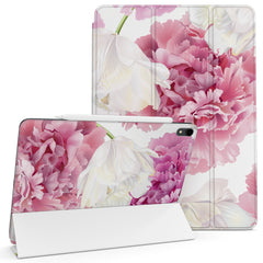 Lex Altern Magnetic iPad Case Fresh Peonies