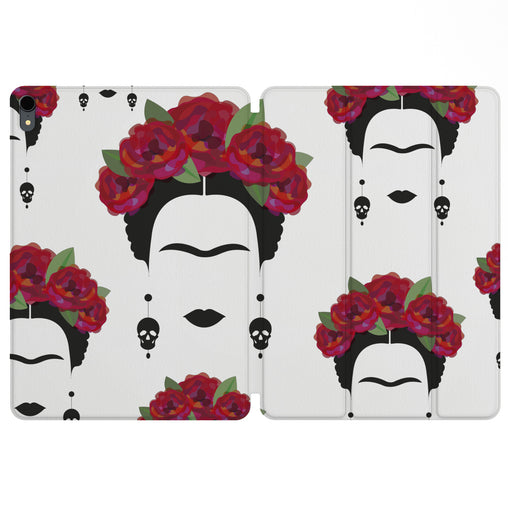 Lex Altern Magnetic iPad Case Frida Kahlo for your Apple tablet.