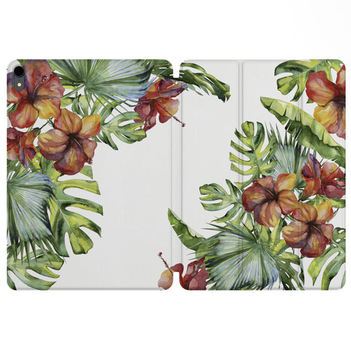Lex Altern Magnetic iPad Case Tropical Blossom for your Apple tablet.