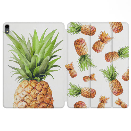 Lex Altern Magnetic iPad Case Pineapple Design for your Apple tablet.