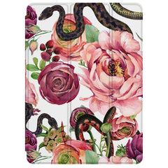 Lex Altern Magnetic iPad Case Snake in Roses