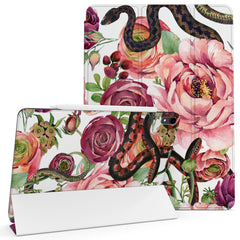 Lex Altern Magnetic iPad Case Snake in Roses