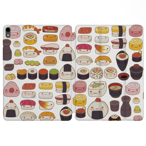 Lex Altern Magnetic iPad Case Sushi Pattern for your Apple tablet.