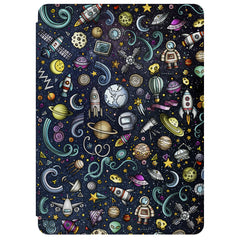 Lex Altern Magnetic iPad Case Cute Space Theme