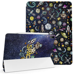 Lex Altern Magnetic iPad Case Cute Space Theme