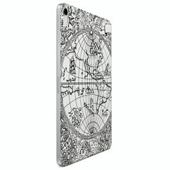 Lex Altern Magnetic iPad Case Map Drawing
