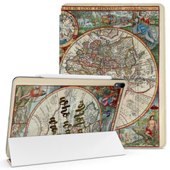 Lex Altern Magnetic iPad Case Vintage Map