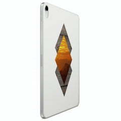 Lex Altern Magnetic iPad Case Geometric Wood