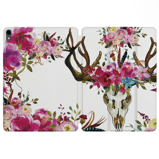 Lex Altern Magnetic iPad Case Bohemian Skull for your Apple tablet.