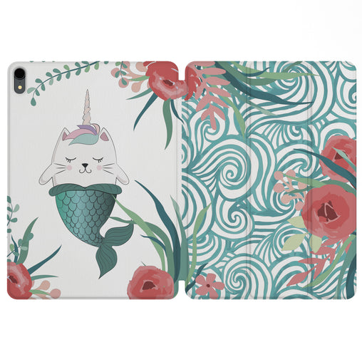 Lex Altern Magnetic iPad Case Kawaii Caticorn for your Apple tablet.