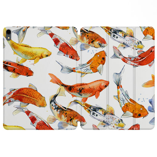 Lex Altern Magnetic iPad Case Koi Fish for your Apple tablet.