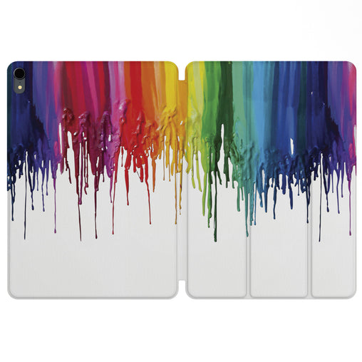 Lex Altern Magnetic iPad Case Paint Stains for your Apple tablet.