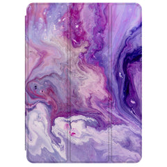 Lex Altern Magnetic iPad Case Purple Paint