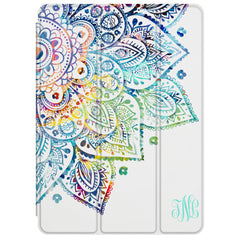 Lex Altern Magnetic iPad Case Colorful Mandala