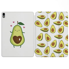 Lex Altern Magnetic iPad Case Adorable Avocado for your Apple tablet.