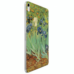 Lex Altern Magnetic iPad Case Irises Painting