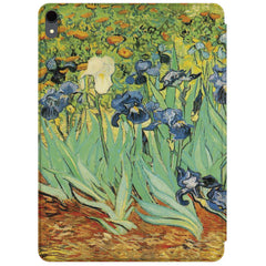 Lex Altern Magnetic iPad Case Irises Painting