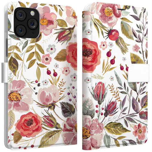 Lex Altern iPhone Wallet Case Perennial Flowers Wallet