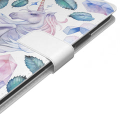 Lex Altern iPhone Wallet Case Diamond Unicorn Wallet
