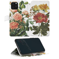 Lex Altern iPhone Wallet Case Vintage Wild Roses Wallet