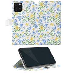 Lex Altern iPhone Wallet Case Not Forget Me Flowers Wallet