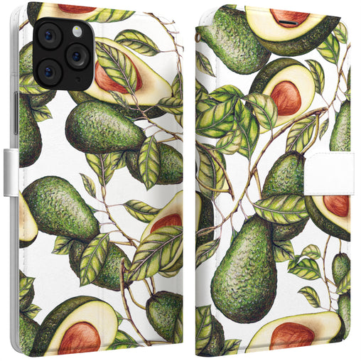 Lex Altern iPhone Wallet Case Tropical Avocados Wallet