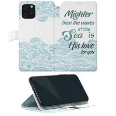 Lex Altern iPhone Wallet Case Aqua Waves Wallet