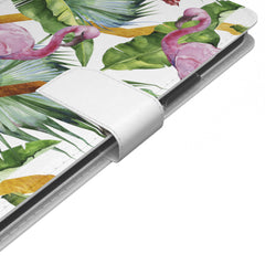 Lex Altern iPhone Wallet Case Watercolor Flamingos Wallet