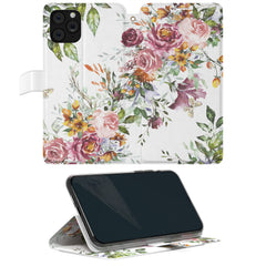 Lex Altern iPhone Wallet Case Pretty Roses Wallet