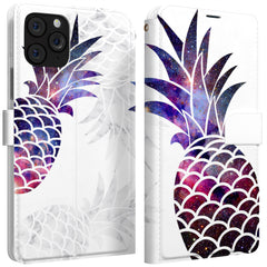 Lex Altern iPhone Wallet Case Cosmic Pineapple Wallet