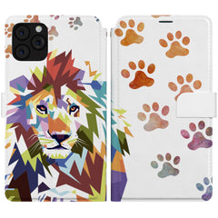 Lex Altern iPhone Wallet Case Abstract Lion Wallet