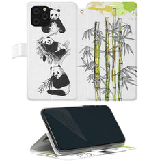 Lex Altern iPhone Wallet Case Bamboo Pandas Wallet