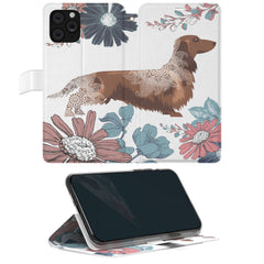 Lex Altern iPhone Wallet Case Boho Daschund Dog Wallet