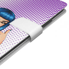 Lex Altern iPhone Wallet Case Pop Art Girl Wallet