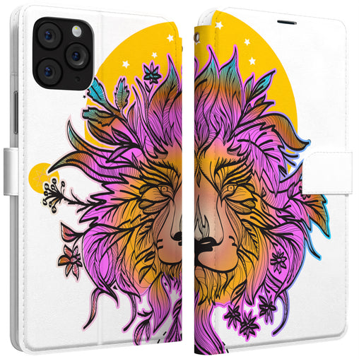 Lex Altern iPhone Wallet Case Hippie Lion Wallet