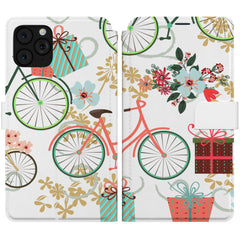 Lex Altern iPhone Wallet Case Floral Bike Wallet