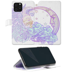 Lex Altern iPhone Wallet Case Celestial Moon Wallet