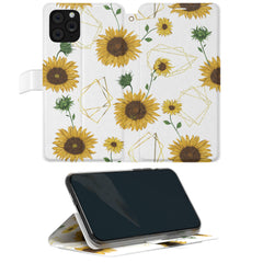 Lex Altern iPhone Wallet Case Farm Sunflowers Wallet