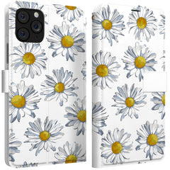 Lex Altern iPhone Wallet Case Daisy Flowers Wallet
